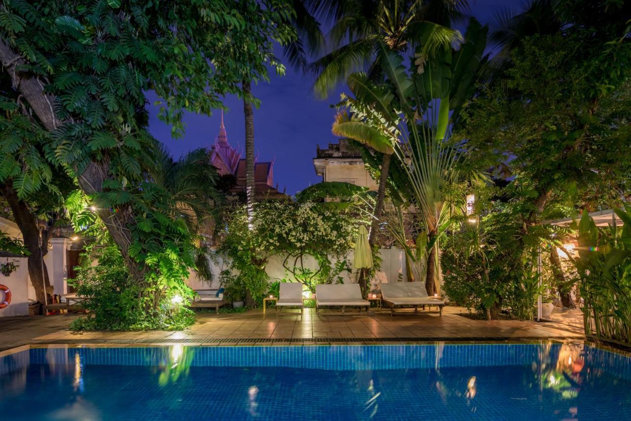 Villa Langka Hotel & Restaurant Пном Пен Екстериор снимка