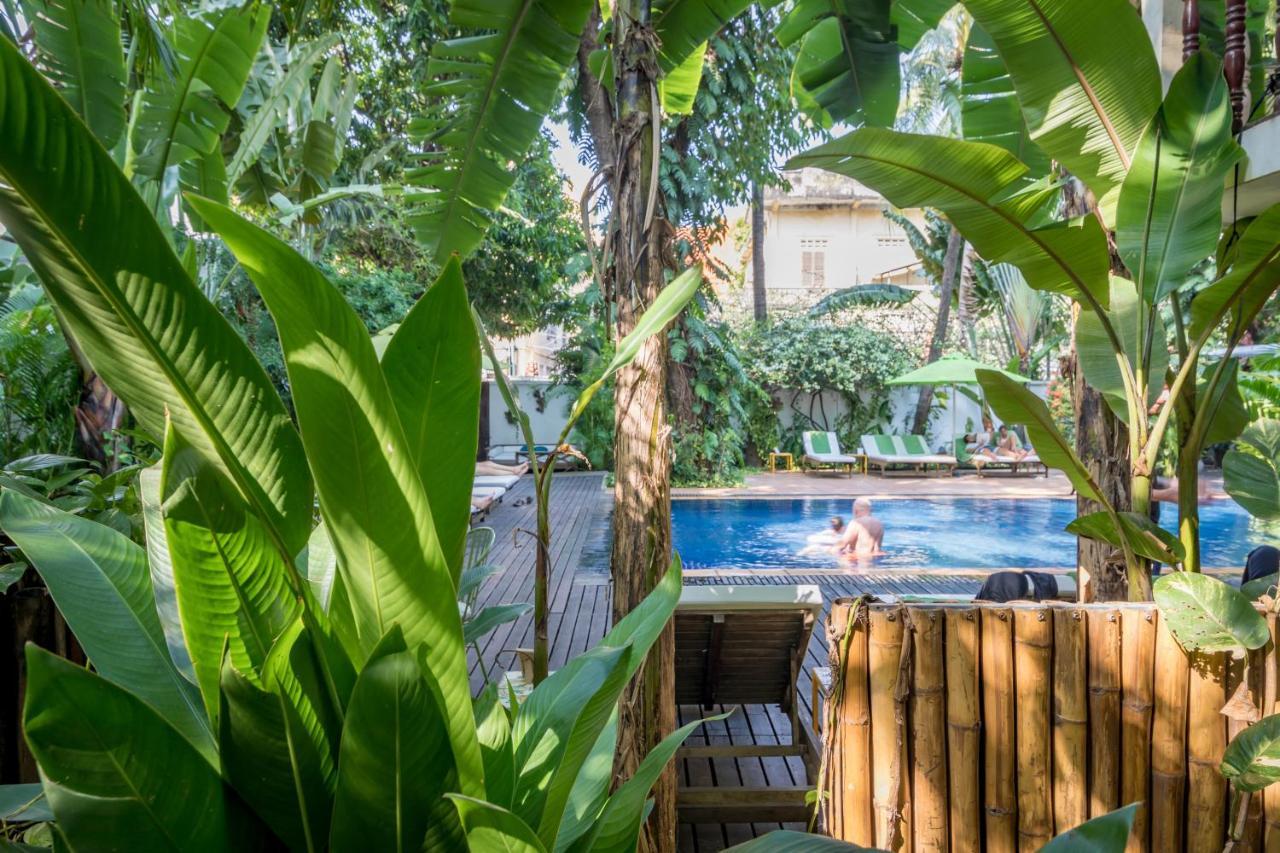 Villa Langka Hotel & Restaurant Пном Пен Екстериор снимка