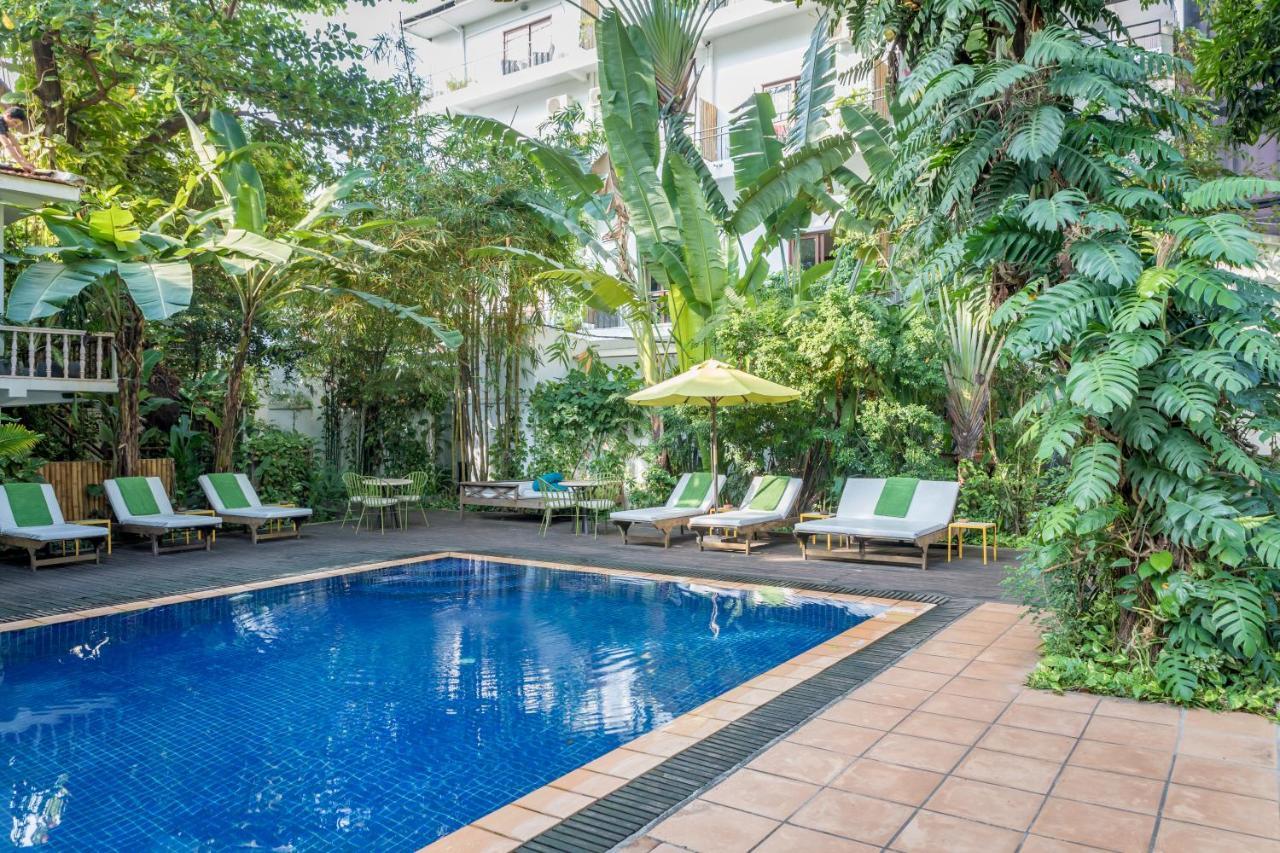 Villa Langka Hotel & Restaurant Пном Пен Екстериор снимка